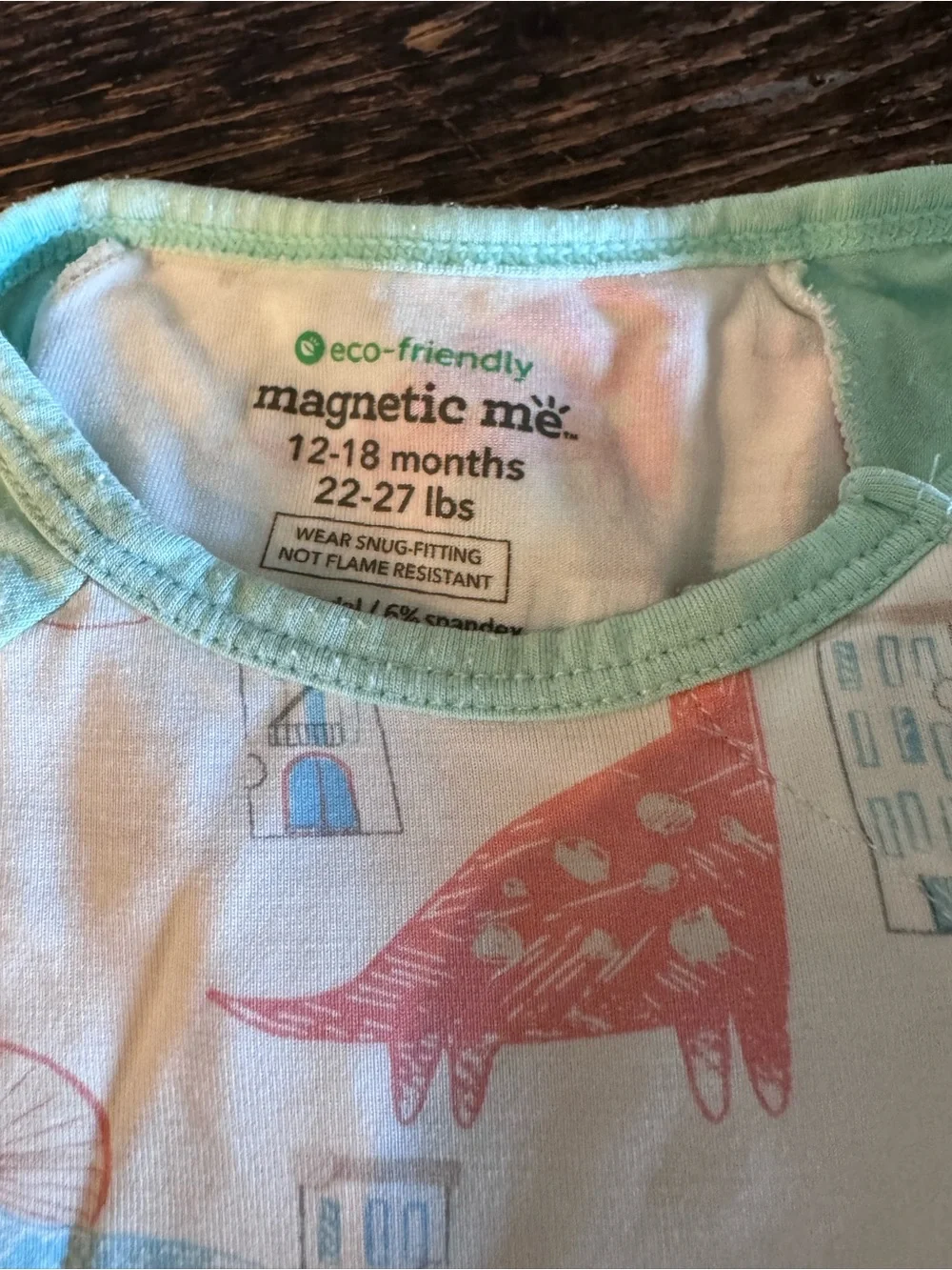 3 pairs of Magnetic Me Pajamas size 12-18 months